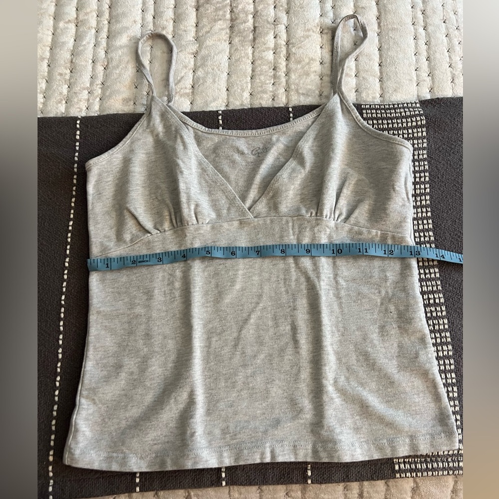 Gray Women's Spaghetti Strap Top